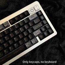Juego de teclas pequeño con tema misterioso FKKeys, teclas personalizadas de PBT con sublimación original de cinco lados para teclado - Teclas de temática mística (sin teclado) - Ver 2