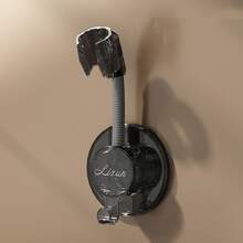 1PC Shower Head Holder Adjustable Self Adhesive Universal Shower Bracket Bathroom Punch-Free Multi Angle Rotation With Hook Bracket Shower Holder Adjustable Shower Head Holder Nozzle Handheld Holder Punch-Free Multi Angle Rotation Shower Bracket - Multicolor - View 13