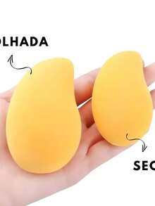 Kit Of 12 Makeup Sponges, Sleeve Shape/Soft Touch, Even Application For Foundation/Concealer And Powder - Kit Of 6 Units - View 6