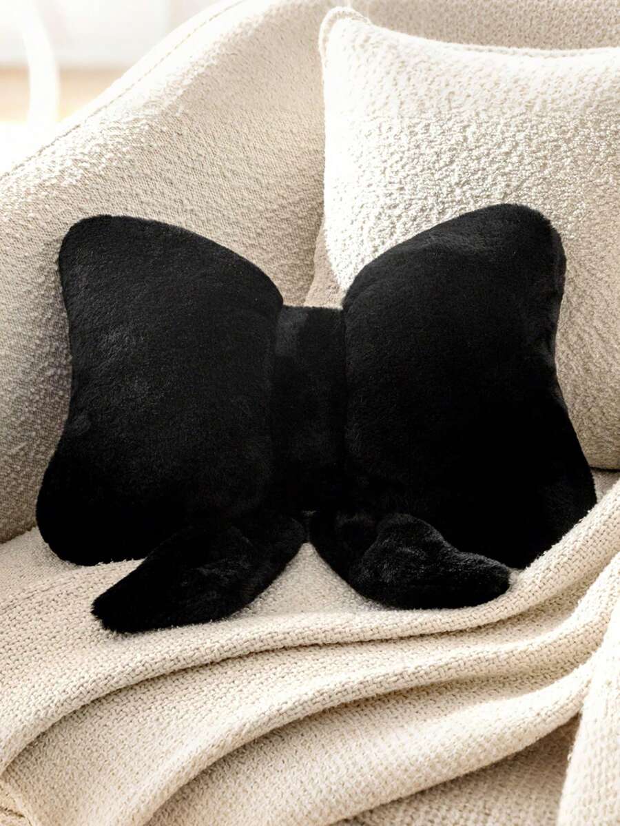 1 Peça Almofada de Laço, Almofadas Decorativas em Formato de Borboleta, Almofadas Fofas, Decoração Fofa para Cama, Sofá e Casa, Almofada Macia e Felpuda, Presente para Sofá, Quarto, Sala de Estar, Decoração Doméstica, Decoração de Quarto, Festa Diária, Casamento, Dia dos Namorados, Páscoa, Presente do Dia dos Namorados