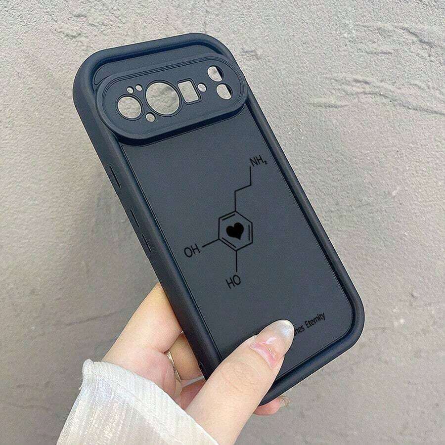 このスマートフォン ケースは、ロマンチックな化学のタッチであるドーパミンの構造式を特としています。 ご注文の製品は、 Pixel 10 Pro、Pixel 10、およびPixel 8Aと互換性があります。 防水、耐衝撃性、傷つきにくいがあります。 - ホワイト - チェックする 1
