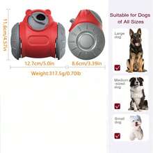 PawPartner Interactive Puzzle Toy For Small & Medium Dogs, Provides Mental Stimulation, Slows Down Feeding, Fun & Challenging Interactive Feeder Toy, Offers Healthier Feeding Experience For Pets. Dog Tumbler Toy Enhances Pet Intelligence, Suitable For Interactive Slow Feeder Toys For Small & Medium Dogs And Cats. - Multicolor - View 2
