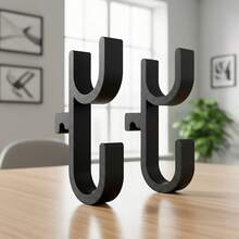 2pcs Car Umbrella Hanger, Car Umbrella Hook, Car Umbrella Clip, Car Umbrella Holder, Vehicle Storage, Car Organization, Compact Design, High Quality Material Sturdy Clip, Multi-Functional Hook, Car Owner, Daily Commuter. - Black - View 4