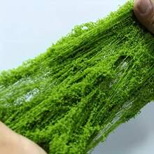 130g Mousse artificielle grande | 149,86 x 49,78 cm, verdure réaliste pour paysage intérieur/extérieur, décoration de jardin, décor de table, projets, facile à tailler, idéal pour les paysages naturels, l'embellissement de la maison et de la pelouse, texture réaliste - Vert clair - Voir 11