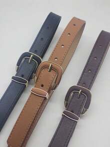 Women Belts - 卡其色 - 查看 5