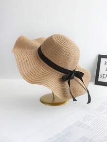 Black Khaki Set With The Letter "Beach" Printed On It, Beach Bag, With Makeup Bag, Small Square Bag, Hat, Large Capacity, Shoulder Strap, Adjustable, Convenient Small Bag Combination, Solving The Problem Of Messy Travel Cosmetics, Professional Makeup Bag, Square Bag, Tote Bag, Coin Purse, Storage Bag, Pen Bag - Multicolor - View 8