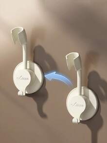 1PC Shower Head Holder Adjustable Self Adhesive Universal Shower Bracket Bathroom Punch-Free Multi Angle Rotation With Hook Bracket Shower Holder Adjustable Shower Head Holder Nozzle Handheld Holder Punch-Free Multi Angle Rotation Shower Bracket - Multicolor - View 4