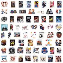60 Pcs Heated Rivalry Vinyl Stickers, Beautiful And Practical, Suitable For Scrapbooks, Diaries, Bumpers, Skateboards, Water Bottles, Helmets, Water Cups, Car Stickers, Etc. - Random - View 3