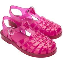 Melissa  Womens The Real Jelly Possess Sandals - Pink Clear - View 2