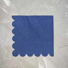 25/50/100pcs 5*5 Inch Dual-Layer Scalloped Edge Colorful Cocktail & Dessert Napkins, Disposable Foldable Party Napkins Suitable For Wedding, Birthday, Valentine's Day, St. Patrick's Day, Anniversary, Dinner, Reception - Multicolor - View 11