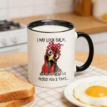 Taza de cerámica Expresso Patronum - Aislada, reutilizable, versátil, lavable, ¡Taza de té divertida de 11 onzas para uso en el hogar, la oficina y los negocios! - Multicolor - Ver 2