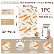 1pc Canvas Wall Art - Easter Gallery Wall Art, Vibrant Spring Art Prints, Easter Danish Pastel Home Decor, Spring Wall Art, Baby Room Decor – Framed Nursery Wall Art Perfect For Playroom Decor Nursery Decor, Childcare Room Decor, Kindergarten Decor, Boy's Room Decor Girl's Bedroom Decor Kids' Room Decor Easter Wall Decor, Nursery Spring Decor, Easter Children's Room Posters, Spring Decor Posters - Multicolor - View 57