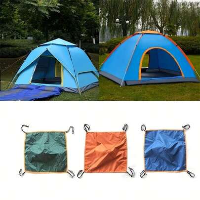 1pc Automatic Tent Rainproof Canopy Accessory, Waterproof Sunshade Windproof Cover, Outdoor Gear For 3-4 People