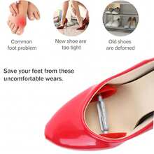 迷你鞋撑，适合宽脚女士，防滑鞋撑，可调节鞋楦 - 彩色 - 查看 1