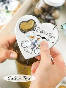 Personalizowany otwieracz do butelek ze stali nierdzewnej w rozmiarze karty kredytowej, kreatywny kształt karty do gry, odpowiedni do baru i restauracji, prezent w postaci otwieracza do butelek piwa, prezent świąteczny, prezent urodzinowy, prezent na Walentynki, prezent dla drużby, dodatek ślubny, odpowiedni na prezent dla ojca, dziewczyny, chłopaka, rodziny, przyjaciół, współpracowników, kolegów z klasy, nauczycieli - Wielokolorowe - Zobacz 13