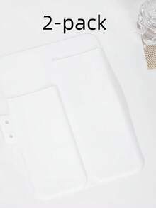 1pc Delicate And Simple Fashionable White Silicone Mat Hair Straightening Clip Heat Insulation Straightener And Flat Iron Protective Cover, Multiple Colors Portable Silicone Heat-Resistant Mat For Travel. Decorations Decor Festival Decor Room Decor Home Decor Decor Bedroom Decorbedroom,Organizer,Organiser,Home Storage,White T Shirt Women,Black Pants Women,Ladies Winter Clothes,Dress,Winter Clothes For Ladies,Elegant Woman Dresses,White Shirt For Ladies,Long Sleeve,White Jumpsuit For Women,Spring Dresses For Women,Spring Outfits For Women,Spring,Spring Clothes,Minimalist,Summer Tops - White - View 14