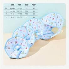 1pc Cat Elizabeth Collar, Cartoon Spay/Neuter Recovery Cone, Adjustable Waterproof Neck Ruff For Small Dogs - White - View 2