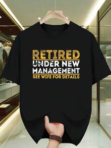 Camiseta transpirable para hombre, de punto transpirable, de color liso, de manga corta y cuello redondo | Ligeramente elástica, cómoda para cualquier estación, para uso casual y en el gimnasio, corte regular para entrenamiento, actividades al aire uso diario - Camiseta casual de color liso para adultos - Negro - Ver 2