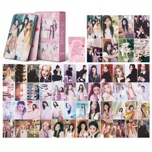 55pcs Small Cards KPOP Yeon-Hee Yong-Seo Fanmade Album Cards Idol Supporter Cards - Multicolor - View 5