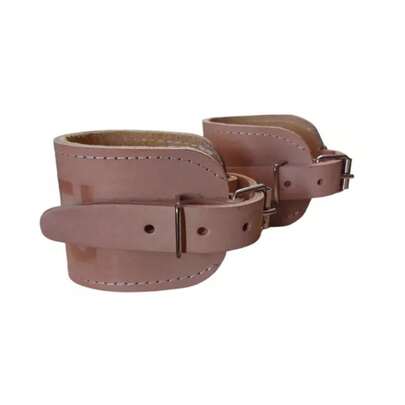 Pulseras de cuero ajustables, correas de muñeca de cuero, correas ajustables, correas de tobillo de cuero, accesorios para equipo de entrenamiento físico