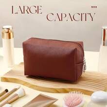 Cosmetic Storage Box & Rack - חוּם - ראה 2