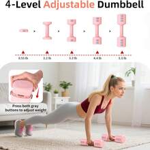 Agilithor 2-In-1 Adjustable Kettlebell & Dumbbell Set – Quick-Lock Convertible Weight System For Home Strength & Cardio Training (5.5–12.1 Lb) - Green - View 9