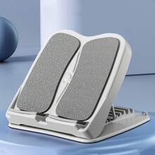 Slant Board, Adjustable Incline Board Portable Leg Exercise Ankle Foot Calf Stretcher, Balancing Fitness Pedal Wedge Stretch For Rib, Heel, Hamstring, Achilles, Leg Calves Muscle Exerciser - 灰色 - 查看 2