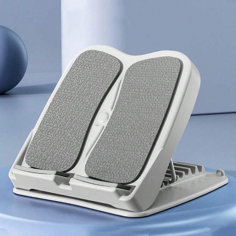 Slant Board, Adjustable Incline Board Portable Leg Exercise Ankle Foot Calf Stretcher, Balancing Fitness Pedal Wedge Stretch For Rib, Heel, Hamstring, Achilles, Leg Calves Muscle Exerciser - Grey - View 2