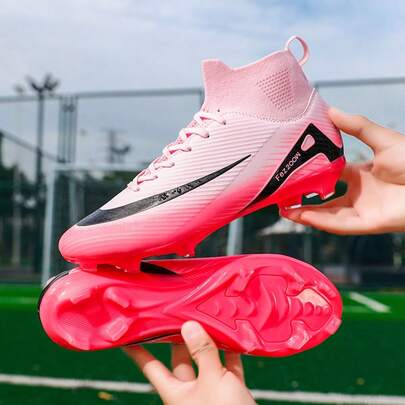 Adult Soccer Cleats, AG/FG Studs, Outdoor Artificial Turf Sports Shoes, Indoor 5-A-Side Training Shoes, Professional American Football Shoes, Professional Baseball Shoes, Youth Sizes, Unisex