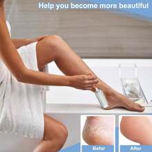 Professional Foot Scrubber Dead Skin Remover, Pedicure Foot File Callus Removal, Heel Scraper For Cracked Heels, Microplane Cheese Grater For Feet, Foot Rasp For Hard Skin(T1) - ColorA - 查看 5