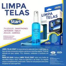 Limpa Telas Start 120ml C/ Pano Microfibra Kit 2un - Líquido - Visão 2