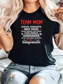 's Modern Mother's Day-Shirt - Black - View 8