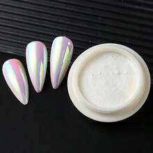 Bột nhũ neon ánh kim Aurora mới, nhũ móng tay Y2K, bột highlight siêu sáng và mịn, bột ngọc trai móng tay, bột gương ma thuật Aurora, bột nhũ màu UV Chrome cho móng tay, phụ kiện làm móng sáng bóng. - Nhiều màu - Xem 4