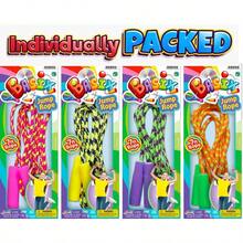 7ft Adjustable Jump Rope Jump Rope Nylon Braided Jump Ropes. Indoor Outdoor Activities Teens. Bulk Party Favor Gymnastics Goodie Bag Stuffers. 1995 - 2 Pack - View 3