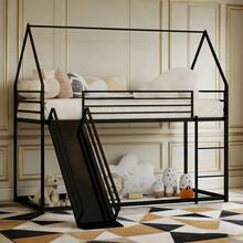 Kids Bed Frames, Headboards & Footboards - Black + Iron + Bedroom - View 1