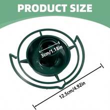 2个/套塑料瓶DIY喂鸟器，悬挂式自动喂鸟器，适用于花园和阳台 - 均碼 - 查看 3