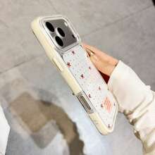 一款可爱的红色蝴蝶结波点透明手机壳，超薄防震，兼容 17/17 Air/17 Pro/17 Pro Max/16/7/8/11/12/13/14/15/X/XR/Xs/Plus/Pro/Pro Max/SE2 - 古董白 - 查看 6