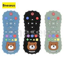 Bneseus 1pc Remote Control Cartoon Bear Silicone Baby Teether Toy, Newborn Chewing Toy, Christmas Gift For Boys And Girls - Bear Remote Control 9 - View 12
