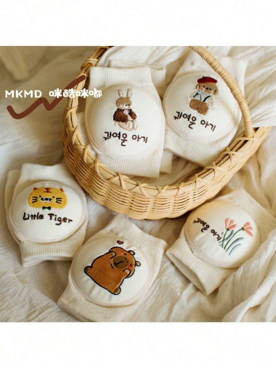 Infant Knee Pads, Baby Crawling Knee Pads, Children's Summer Thin Knee Pads Anti-Fall, Infant Toddler Knee Pads, Maternity & Baby Supplies - Multicolor - View 1