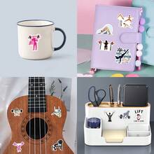 Hình dán graffiti chủ đề thể thao & thể dục, thích hợp để trang trí văn phòng phẩm, bình nước, ốp điện thoại, hành lý. - A-55 tờ/bộ - Xem 7