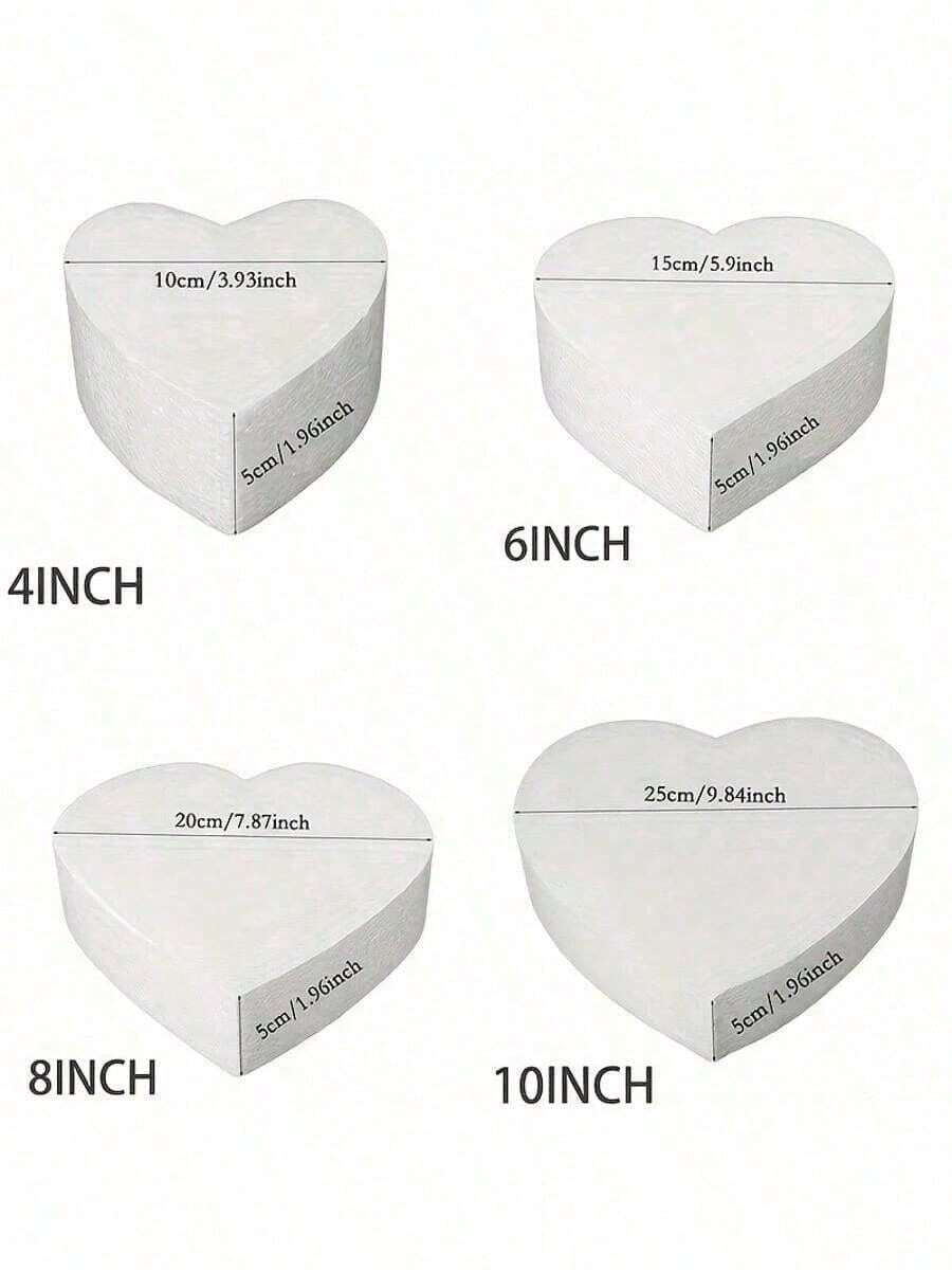 1pc Round White Foam Cake Model For Decorating And Making, Baking Demonstrations, Wedding Cake Design, Holiday Party Cake Decorations. Available In 4-Inch, 6-Inch, 8-Inch, And 10-Inch 12-Inch White Cake Models