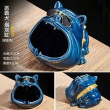 Premium Creative Cute Ceramic Ashtray, High-End Fashionable Home, Office, Bedroom Decor Accessory, Exquisite Gift For Friends - Multicolor - View 11