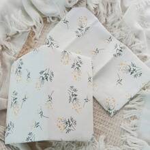 Sampul Pelindung Lembut untuk Buku Catatan/Buku Harian/Perencana Ukuran A5/A6 dengan Motif Bunga Lilac - Sepotong Tunggal - View 8