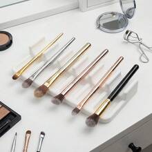 Giá đỡ cọ vẽ, giá đựng cọ nhiều ngăn dành cho cọ vẽ màu acrylic/màu nước, cũng có thể dùng làm giá đựng cọ trang điểm, giá trưng bày để bàn. - 3 khe cắm - Xem 4