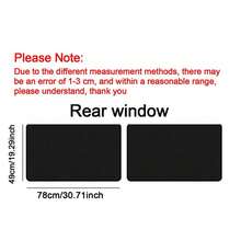 Front & Rear Car Side Window Sun Shade Curtains - 100% Blackout Privacy Curtains With UV Protection, Heat Reduction & Glare Reduction, Durable Fabric, Easy Roll-Up Design For SUVs, Trucks, Camping, Naps, Car Window Sun Shade - Magnetic - View 12