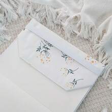 Sampul Pelindung Lembut untuk Buku Catatan/Buku Harian/Perencana Ukuran A5/A6 dengan Motif Bunga Lilac - Sepotong Tunggal - View 10