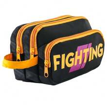 English Letter Handheld Large Capacity Multi Functional Middle School Students Stationery Bag Boy Pencil Case - Multicolor - View 13