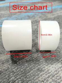 1 Roll 300cm Fiberglass Self-Adhesive Mesh Tape, Wall Crack Repair & Thermal Insulation, 13 Mesh Commercial Grade Seam Tape For Home Decor - A-White - View 3