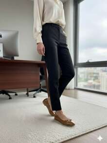 Sapatilha Feminina em Verniz Caramelo com Fivela Dourada – Elegância e Conforto para o Office Look - Caramelo - Visão 1