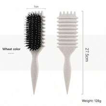 Air Cushion Brush With Nylon Bristles, Pointed Tail Comb, Air Bag Massage Comb, Curling Brush, Hair Care Comb, Suitable For Short And Long Hair, For Straightening And Styling. - 白色 - 查看 11